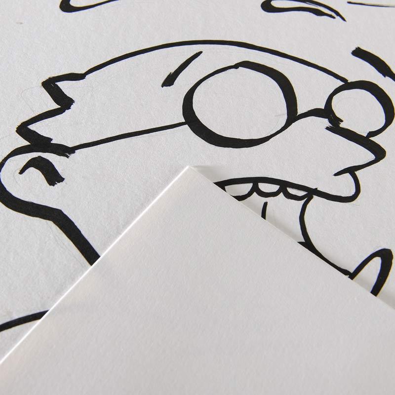 Skicár A3 CANSON ILLUSTRATION, lepená väzba, 250g/m2 12 listov