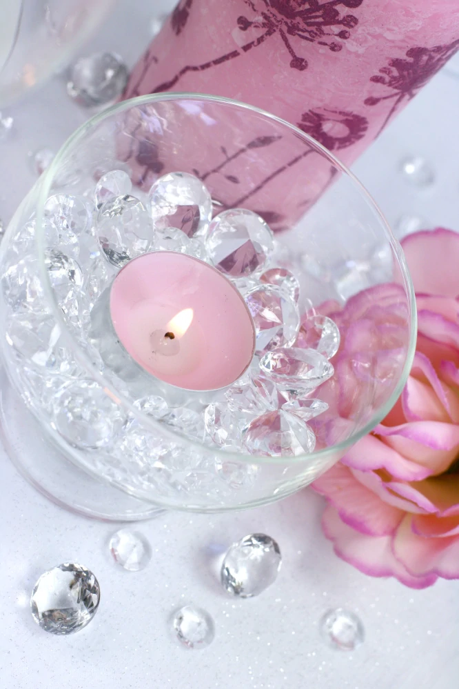 Diamanty krištáľové, dekorácia, 20mm, 10ks