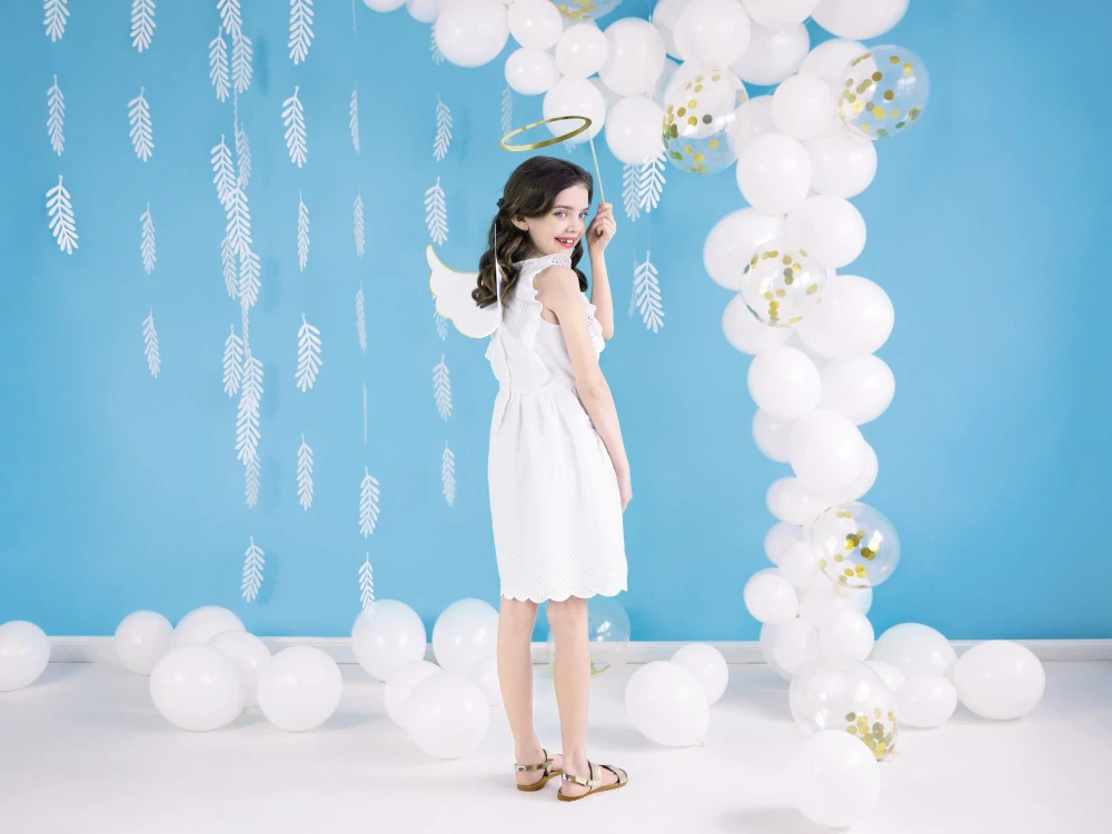 Girlanda z papiera - perie, dekorácia, 1,8m