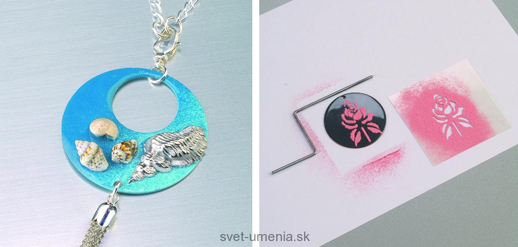 EFCOLOR smaltovací púder -10ml, rôzne odtiene