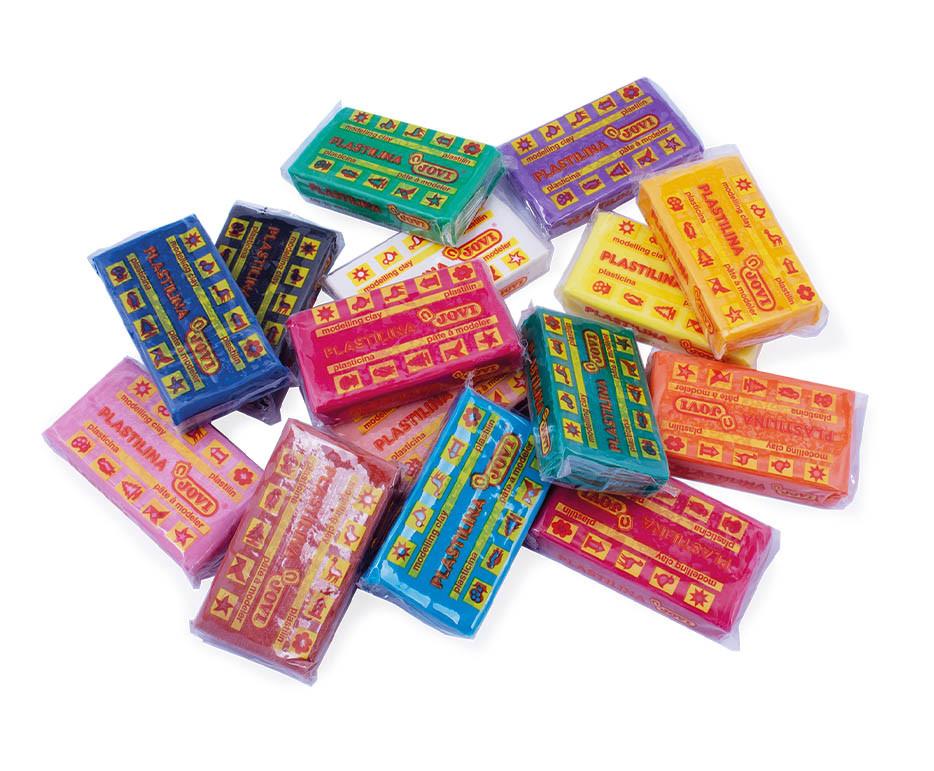 Plastelína JOVI, 15 farieb - 30x50g