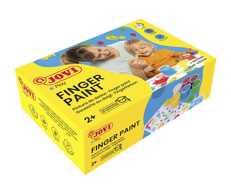 Prstové farby 6x125ml JOVI