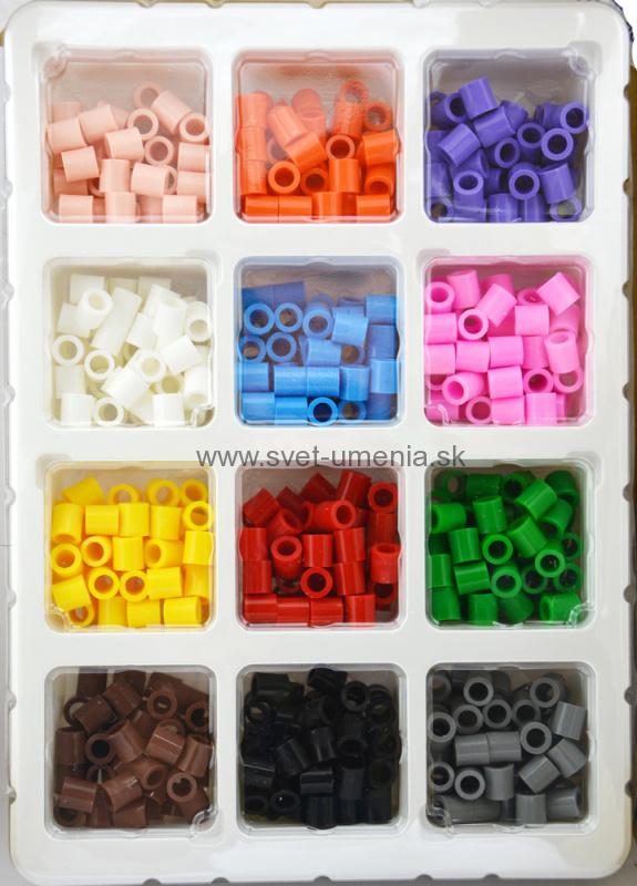 Zažehlovacie korálky 4000ks + 600ks XL korálky