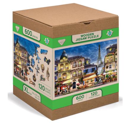 Drevené puzzle - Paríž, 600 dielov