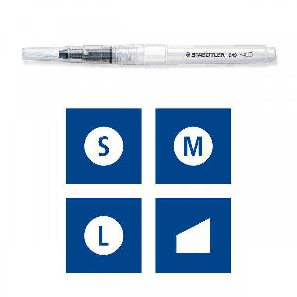 Sada 4 plniacich štetcov Staedtler