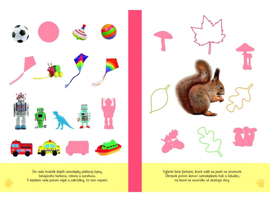 Počítanie – Malé kroky so samolepkami 5+