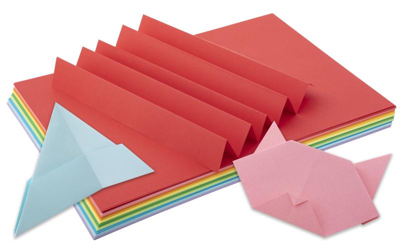 Farebný papier A4 - mix farieb, 110g/m2 - 30 listov