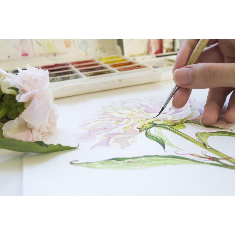 Skicár A4 Cardinal na akvarel CLAIREFONTAINE - dve štruktúry, lepená väzba, 300g/m2, 10 listov