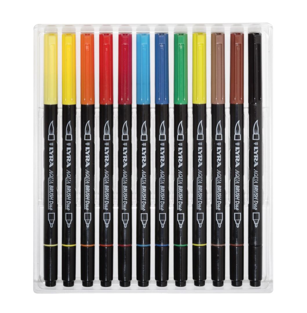 Lyra Aqua Brush Duo sada v papierovej krabičke 12ks