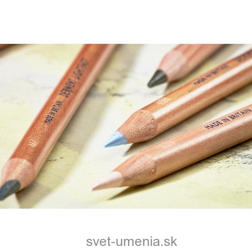 Sada 12 olejových pastelov Lightfast v ceruzke DERWENT