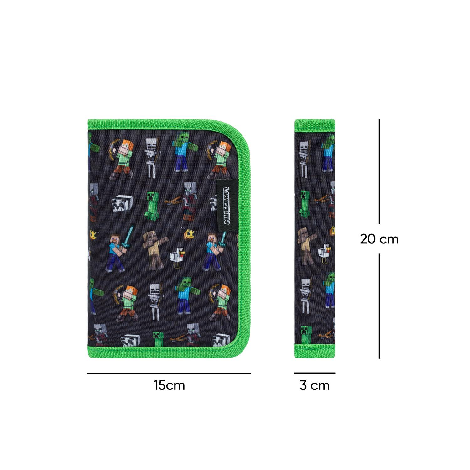 Školský peračník jednoposchodový Minecraft