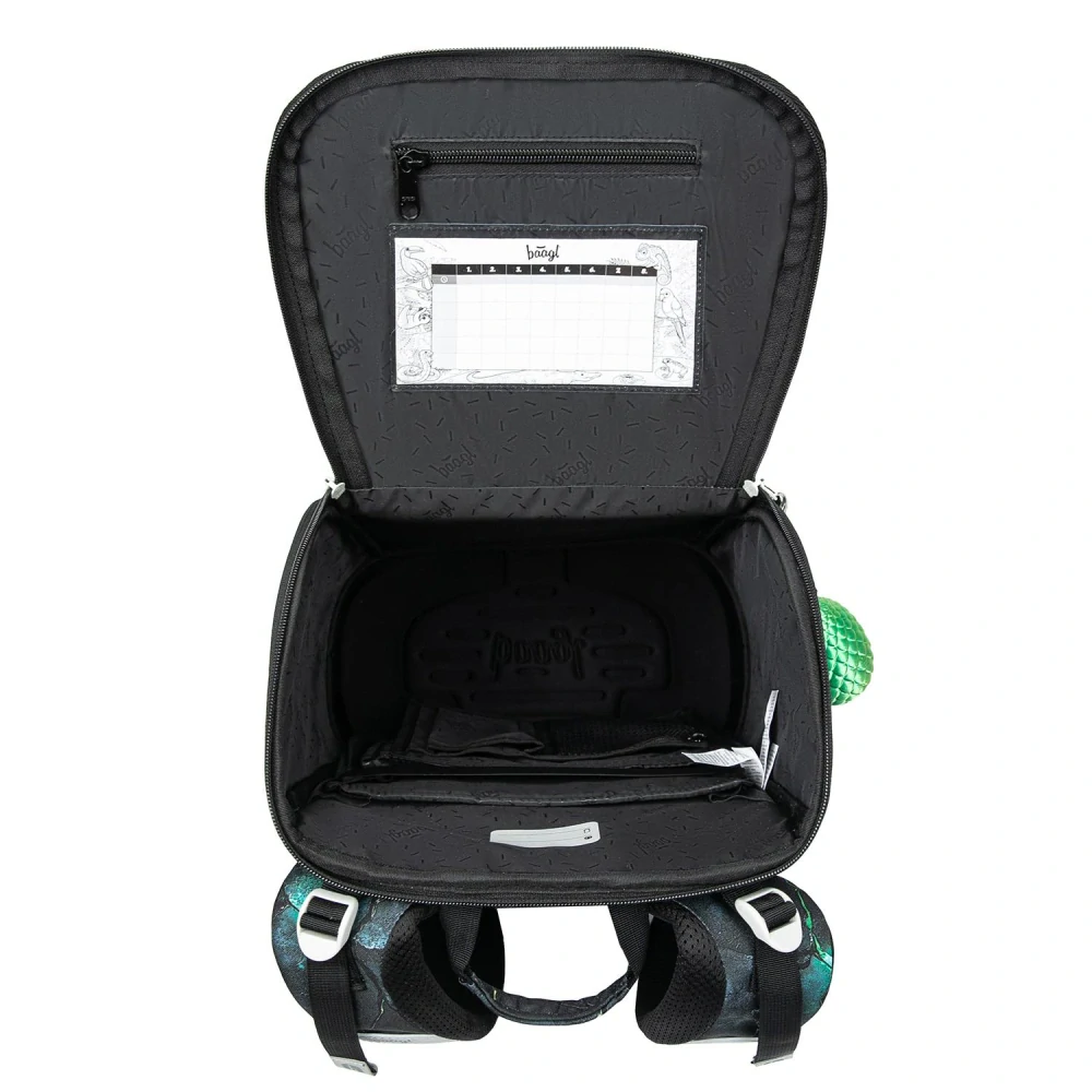 Školská sada batoh, peračník, vrecko, zástera, peňaženka - Zippy Draci II