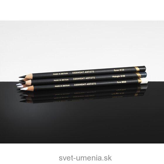 Sada 6 ceruziek DERWENT BLACK and WHITE DERWENT