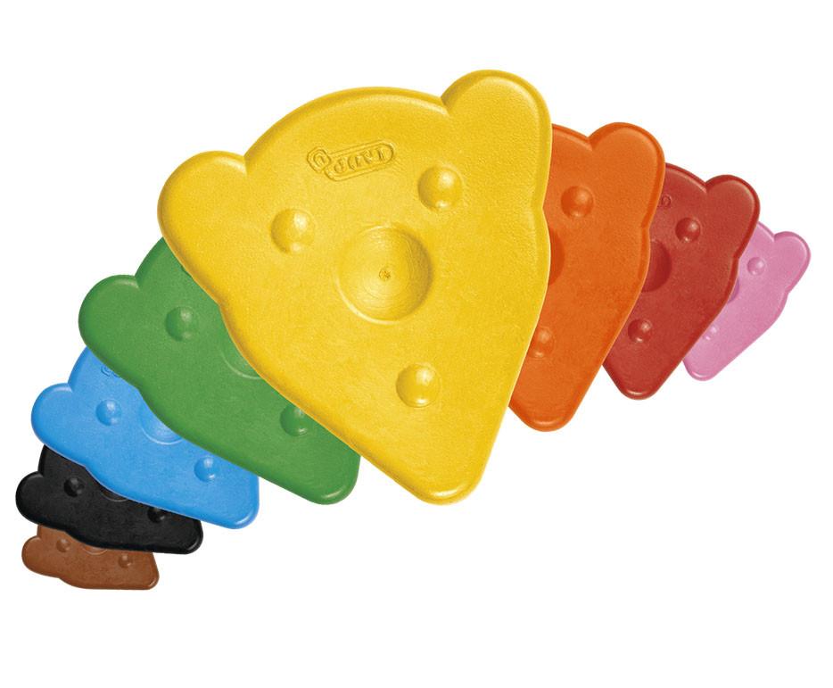 Moje prvé voskovky JOVI MEDVEDÍK, 10 farieb - 30ks