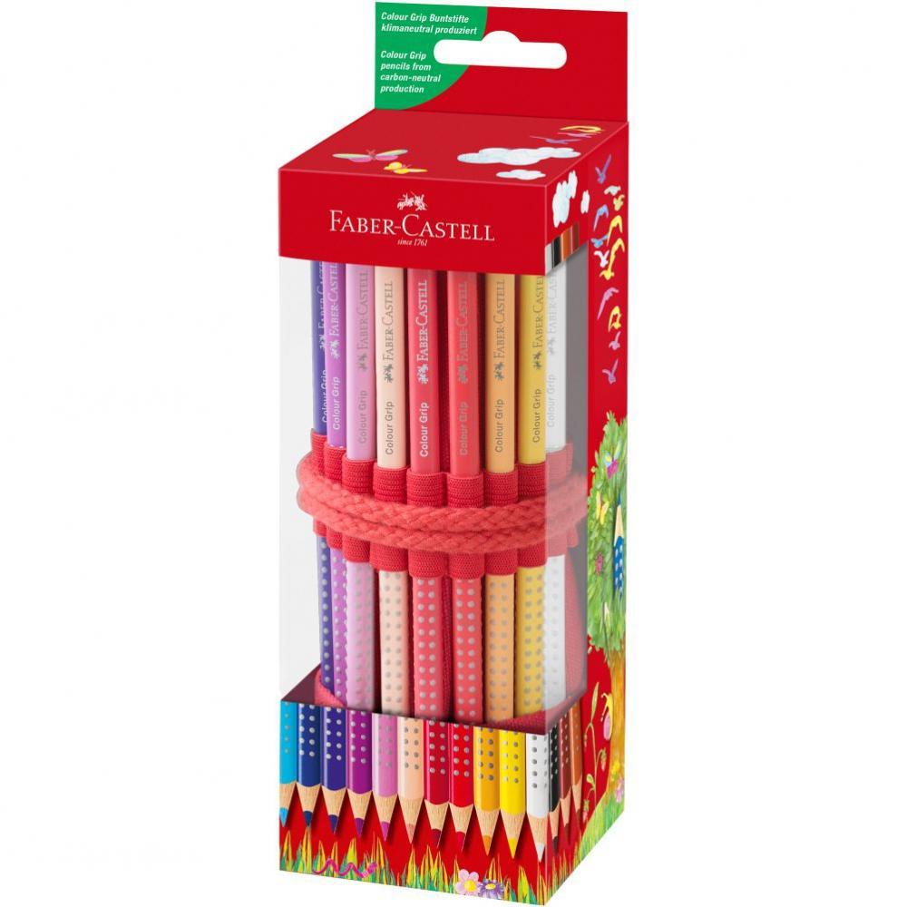 Pastelky akvarelové Colour Grip v rolke set 18ks