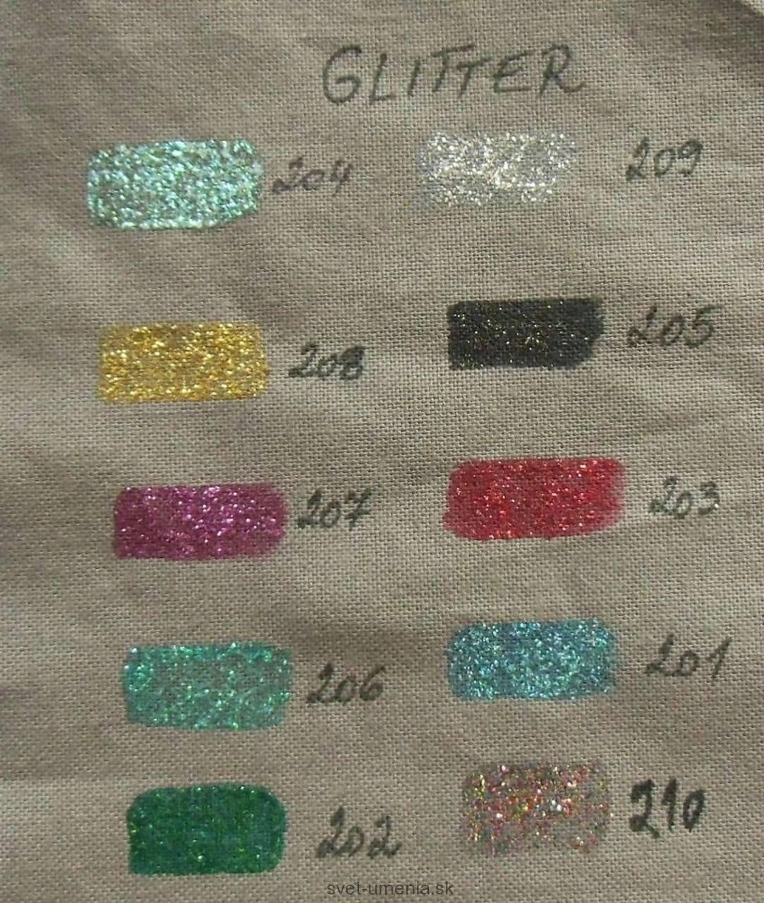 Farby na textil Pebeo Setacolor Light Glitter, 45 ml