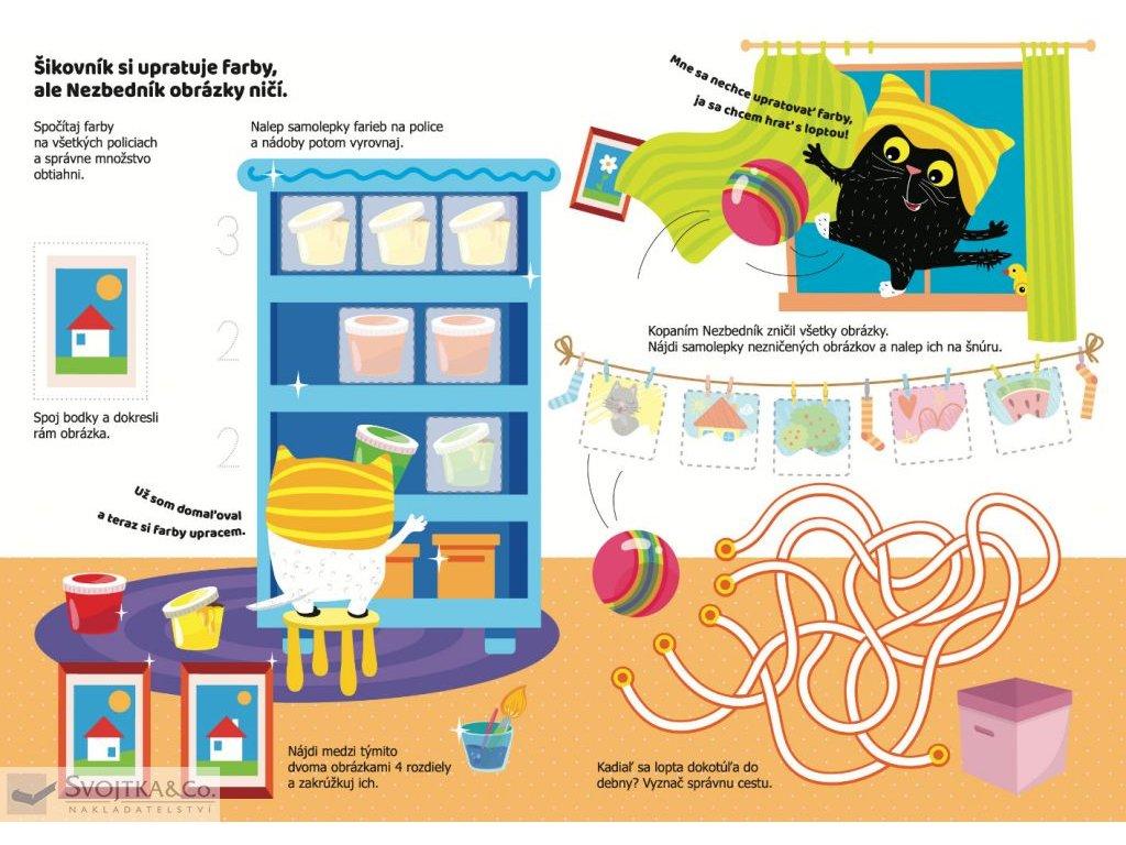 Poďme si upratať hračky! Šikovník a Nezbedník