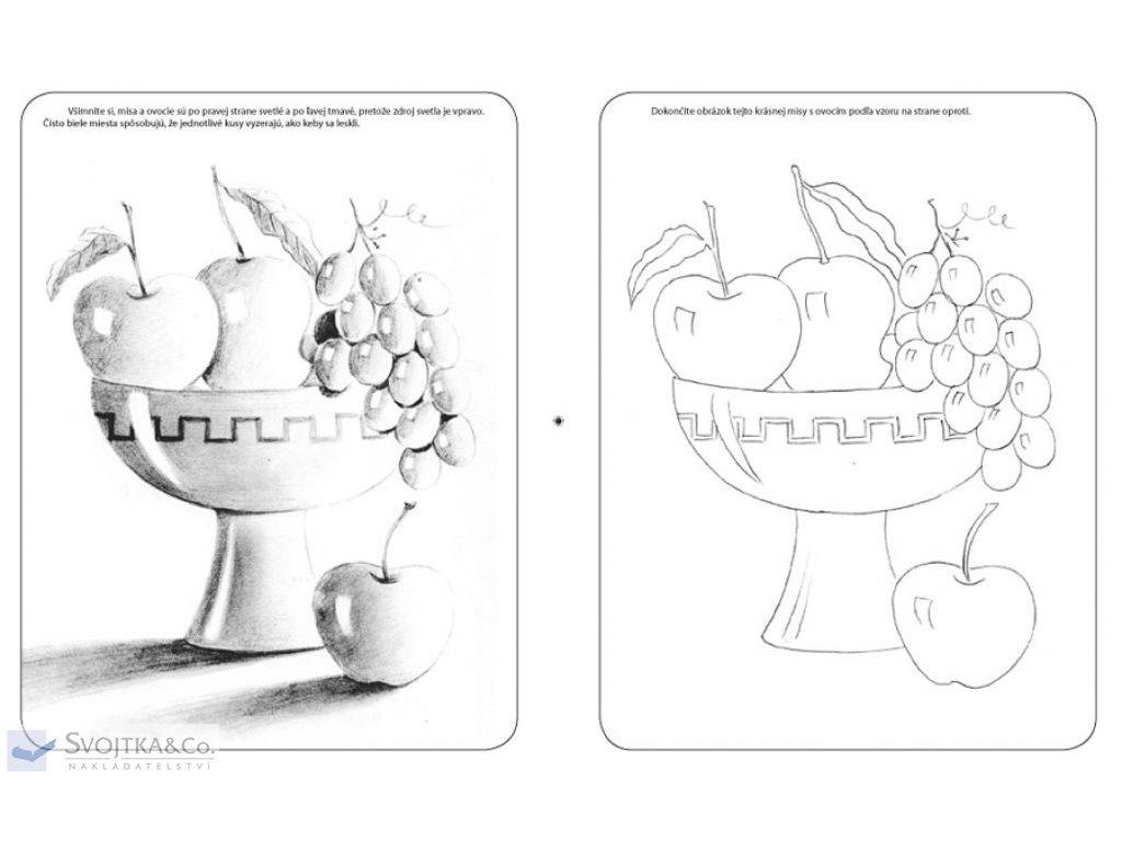 Škola kreslenia – tieňovanie - Krajina a zátišie