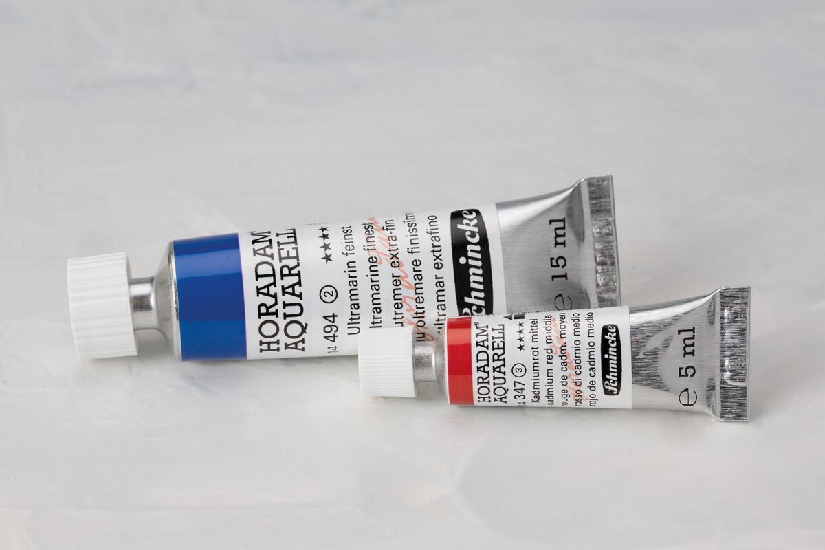 Akvarelové farby Horadam Schmincke 5ml tuba (rôzne odtiene)