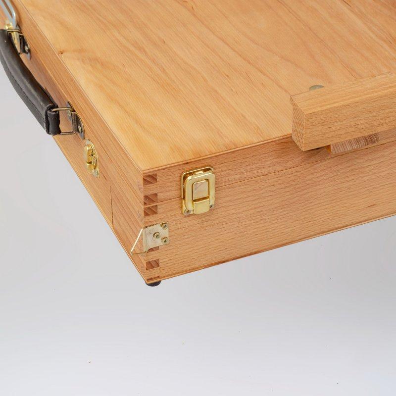 Stolový skladací drevený stojan TART, maximálna výška plátna 60cm