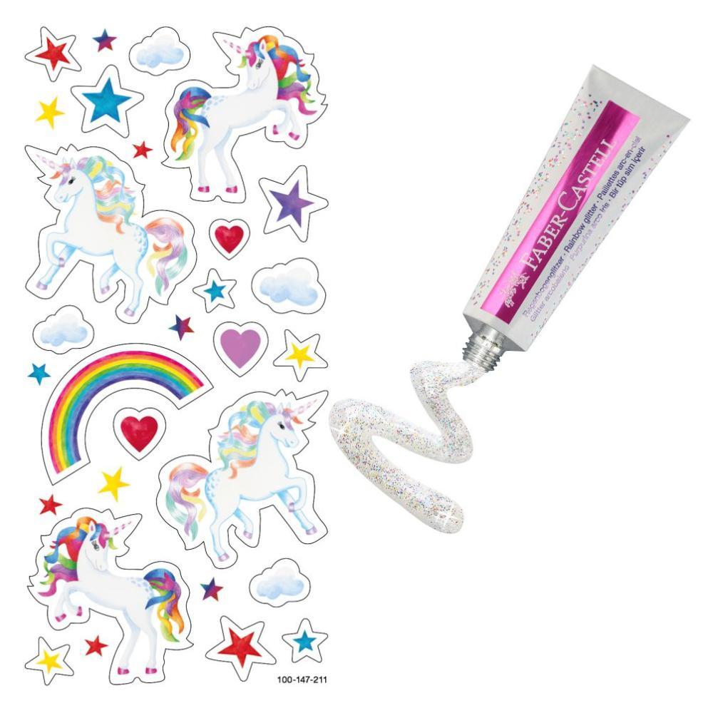 Vodové farby stavebnicové Unicorn 12 farebné