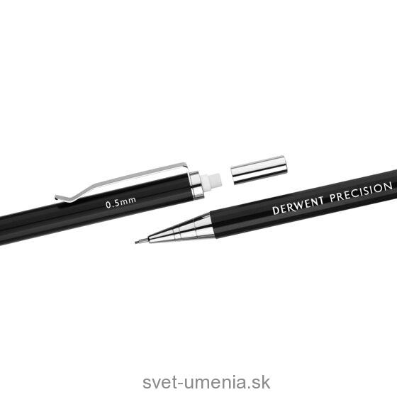Presná mechanická ceruzka DERWENT na kreslenie, 0,5mm