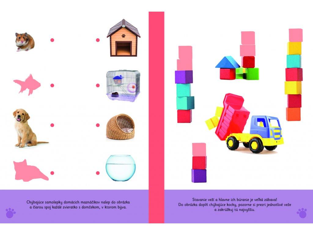 Počítanie – Malé kroky so samolepkami 5+