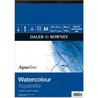 Skicár A3 D&R Aquafine na aquarel, 300g/m2, 12 listov