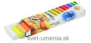 Plastelína KOH-I-NOOR, 200g - 10 odtieňov