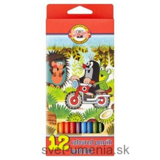 Sada 12 pasteliek KRTKO KOH-I-NOOR
