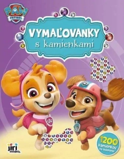 Vymaľovanky s kamienkami - Labková patrola
