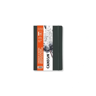 Skicár 14 x 21,6cm CANSON Graduate Art Book Sketch and Note, knižná väzba, 90g/m2, 184 listov