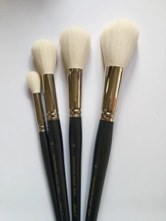 Štetce t_brush, syntetické jemné štetiny, krátka rukoväť