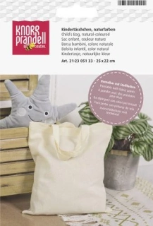 KNORR malá detská taška 25x22cm natural