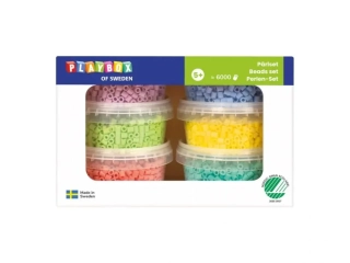 Zažehlovacie korálky pastelové 6000ks 