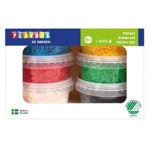 Zažehlovacie korálky - základné farby 6000ks 