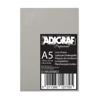 D&R Adigraf lino plát profi A5 14.8 x 21cm