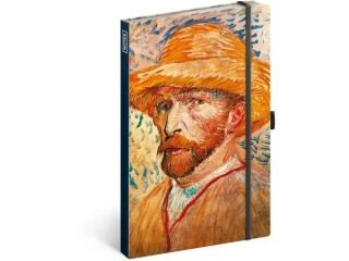 NOTIQUE Notes Vincent van Gogh, linajkovaný, 13 x 21 cm
