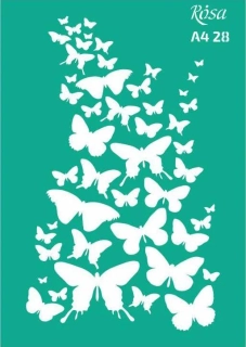 Šablóna opakovateľne samolepiaca A4 – 28