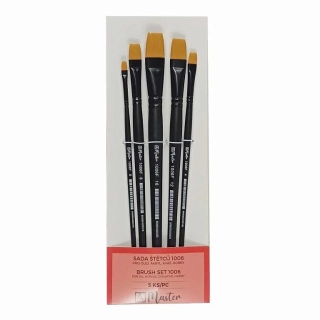 Sada štetcov Master 1006, krátka rukoväť, 5ks