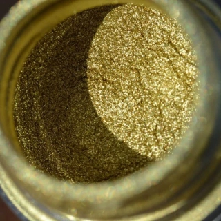 Metalické pigmenty Zlatá loď v dóze 100g - Reich gold