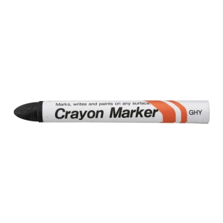 Voskový značkovač Crayon Marker - čierna