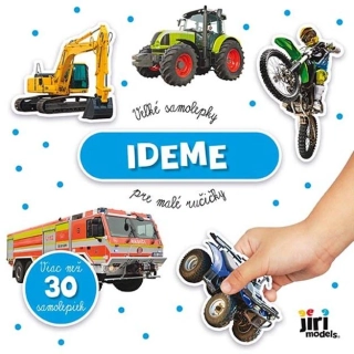  Veľké samolepky pre malé ručičky - Ideme
