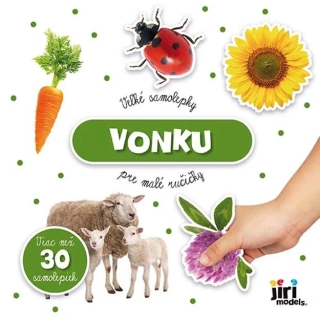  Veľké samolepky pre malé ručičky - Vonku