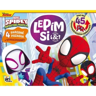 Samolepková knižka Lepím si zas a znova - Spidey