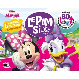 Samolepková knižka Lepím si zas a znova - Minnie