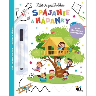Zošity pre predškolákov - Spájanie a hádanky