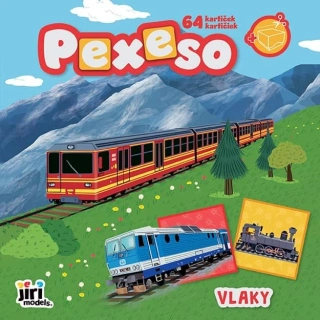 Pexeso v zošite - Vlaky
