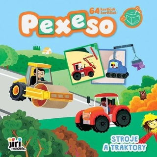 Pexeso v zošite - Stroje a traktory