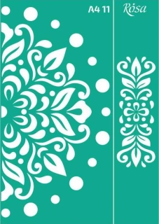 Šablóna opakovateľne samolepiaca A4 – 11